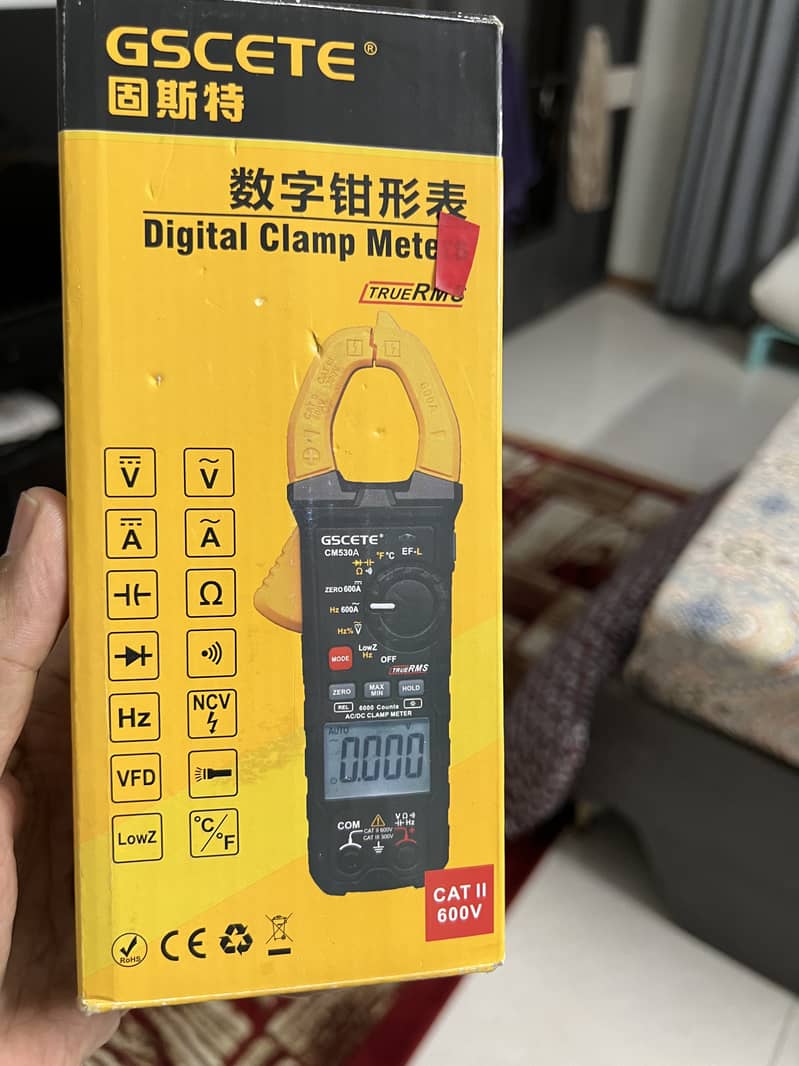 Clamp Meter Ac Dc 1