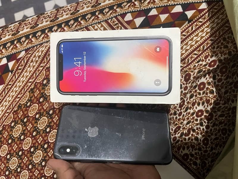 iphone x 256gb pta approved with box 10/9 8