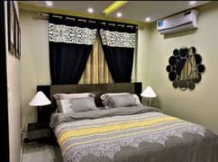 Per day Furnished 1 Bedroom Apartment For Rent in Bahria Town Lahore