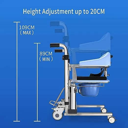 All In One Hydraulic Wheelchair Lift for Senior Patients 9