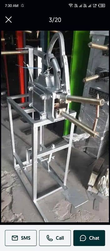 spot welding machine 18