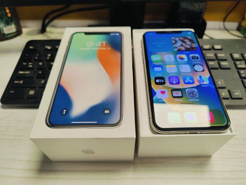 Iphone X 256GB, PTA approved, single hand used 0