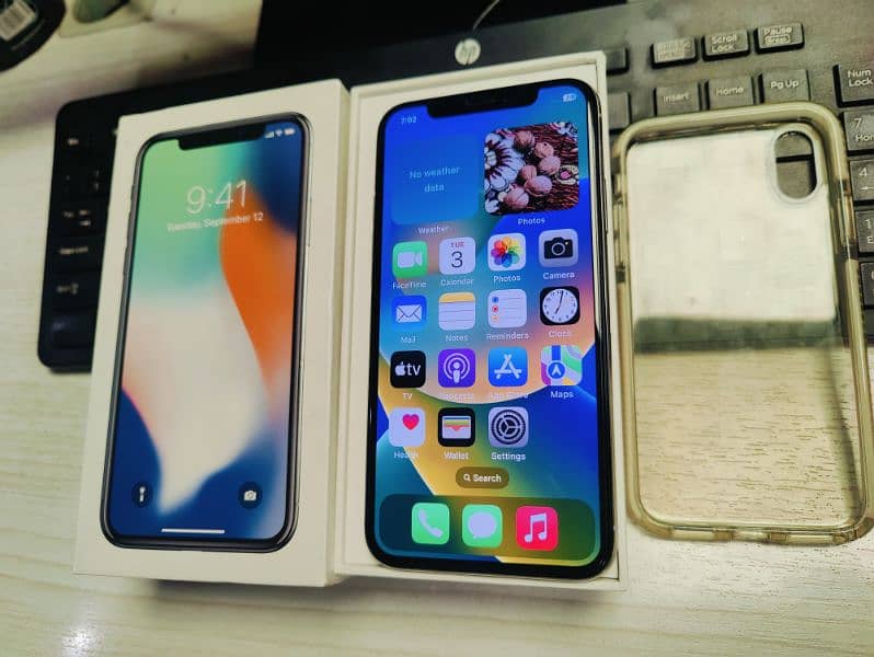 Iphone X 256GB, PTA approved, single hand used 1