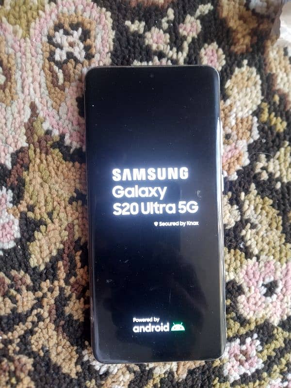 Samsung Galaxy S20 ultra 5G Pta approved dual sim physical 1 sim E sim 5