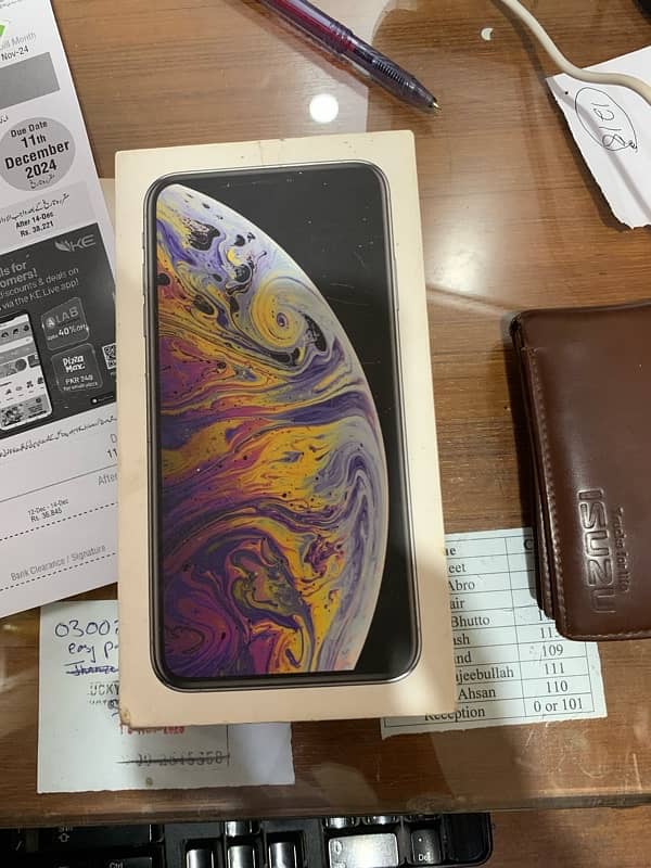 iphone xs max 256gh single sim pta 6