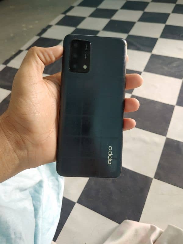 OPPO f19 6gb ram 128gb rom only mobile box misaing pta approve 3