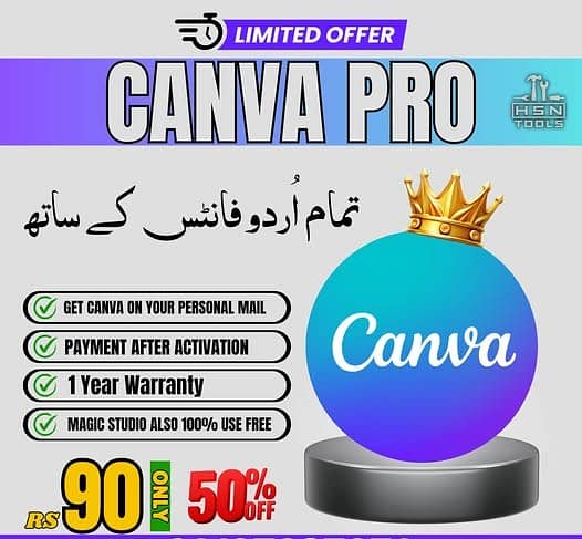 CANVA PRO IN RS 100 ONLY 0