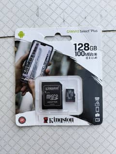 128GB Original Lifetime Warranty Kingston Memory Card