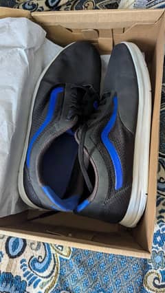 VANS LXVI GRAPH Casual Shoes, Size 45, Charcoal Blue