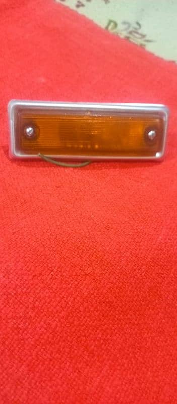 genuine old model number plate lights original 4