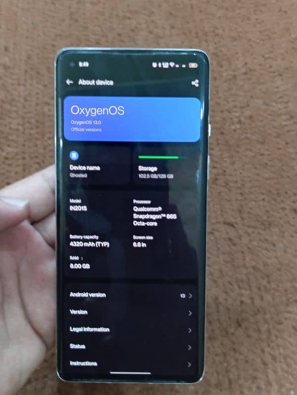 OnePlus 8 for urgent sale. read full add. 3