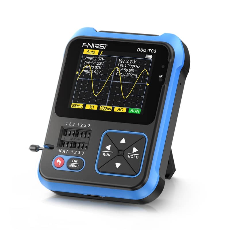 FNIRSI DSO-TC3 3-IN-1 Handheld Digital Oscilloscopes Signal Generator 1