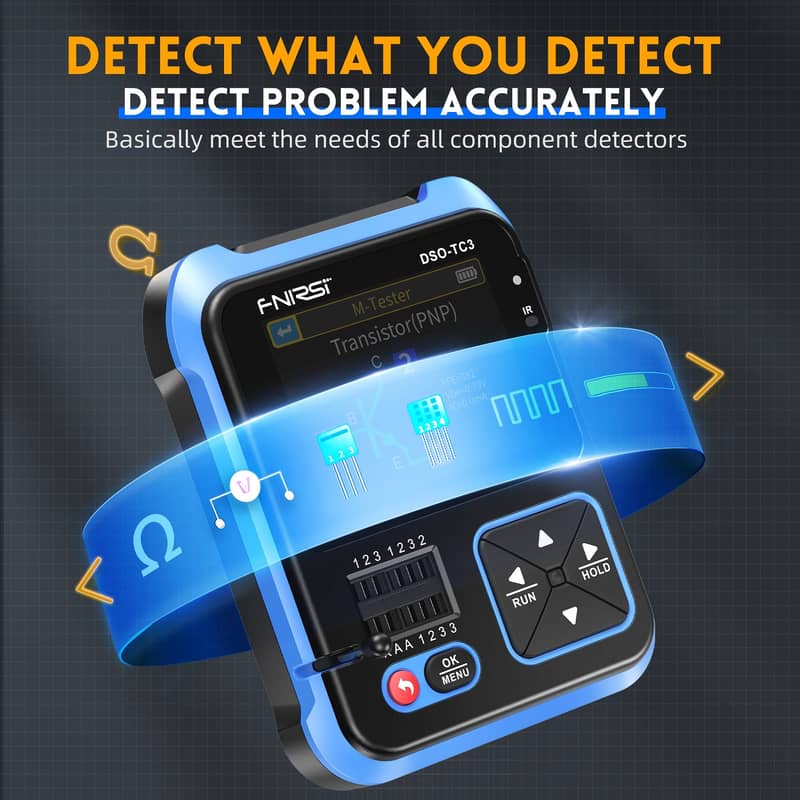 FNIRSI DSO-TC3 3-IN-1 Handheld Digital Oscilloscopes Signal Generator 3