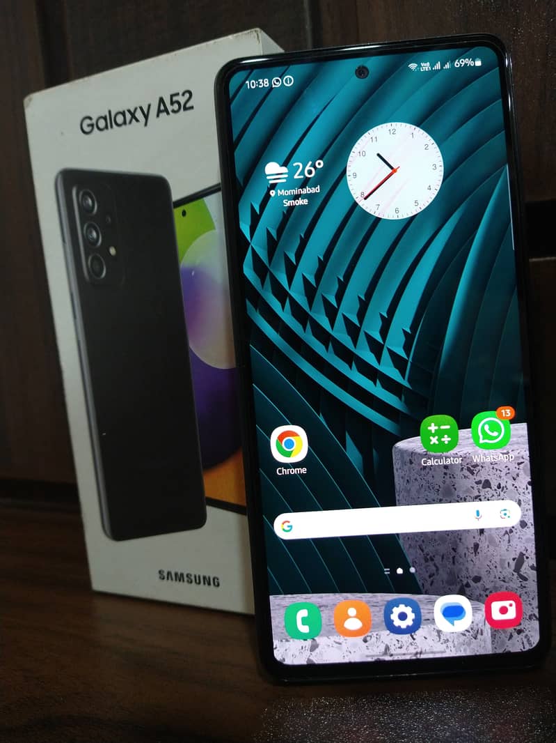 Samsung A52, 8/128 (Offical Approved with Box) Exchange Possible 1