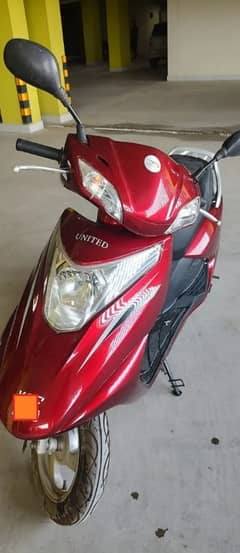 united scooty 2023 petrol