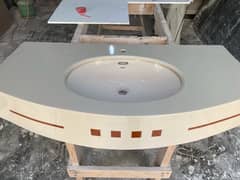 CORIAN WASHROOM VANITY