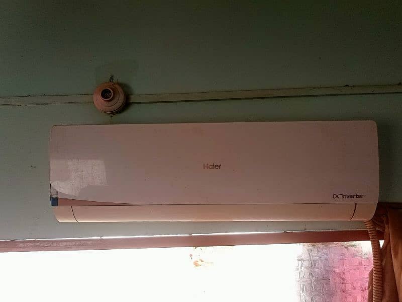 1 ton inverter haier running condition 0