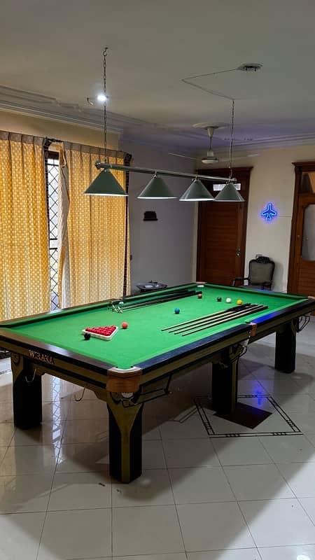 Wiraka 5x10 ft Snooker table 3