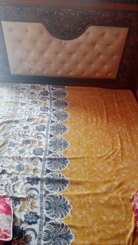 wood bed king size 3