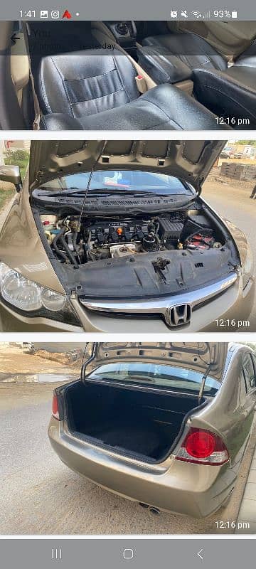 Honda Civic Prosmetic 2012 (rebone) 1