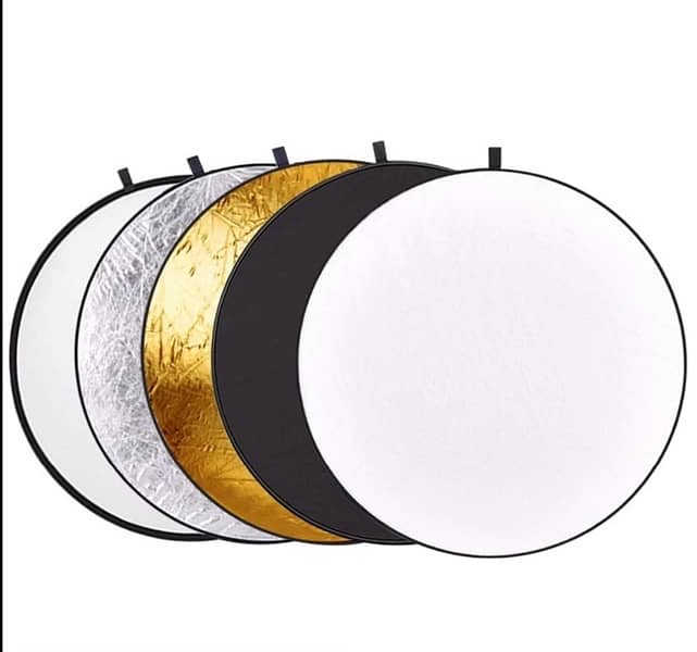 5 in 1 Circular Collapsible Reflectors, Brand new, Reflector Disc 0