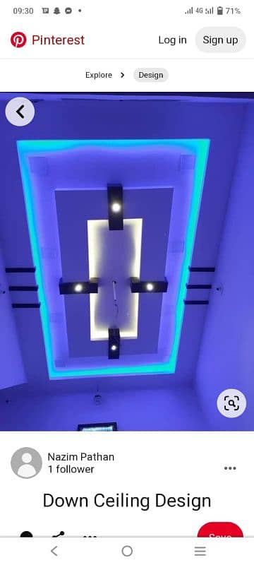 pop false ceiling elegent design full fancy 12