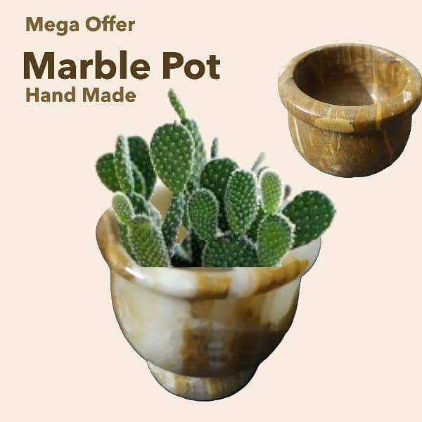 Marble Tiny Pot (Home Decor) 4