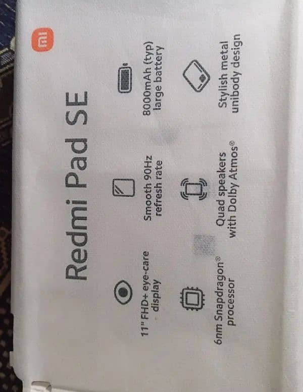 Redmi Pad Se 11 inch. 8/256GB 3