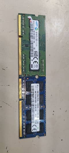 laptop ram ddr3 4gb 2pcs