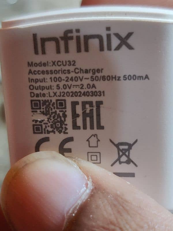 infinix original adaptor 3