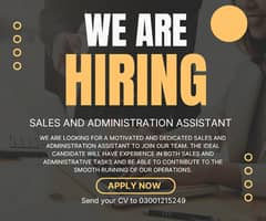 Sales and Administration Assistant