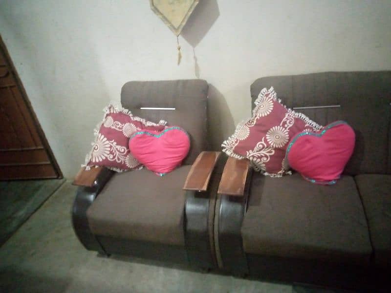 5 searter sofa set home used 1