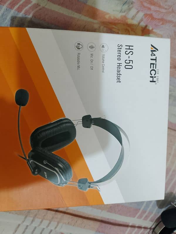 A4Tech Headphones HS-50 0