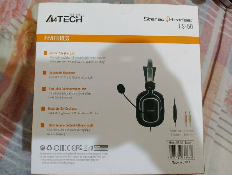 A4Tech Headphones HS-50 2