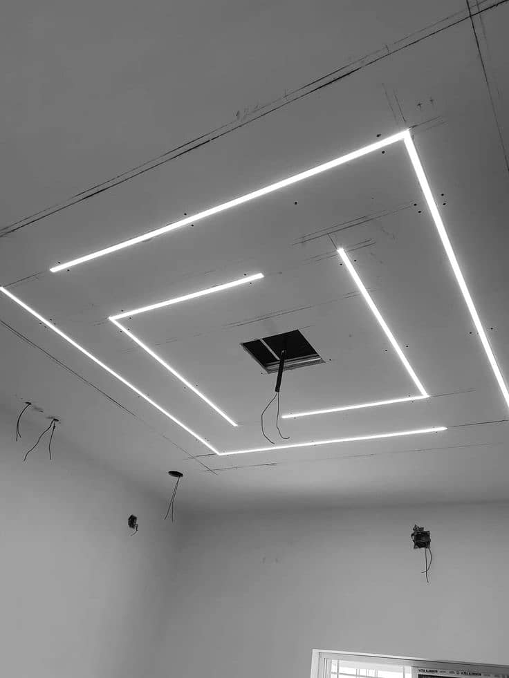 Fency ceiling - 2 by 2 ceiling - roof ceiling - ceiling lights 2