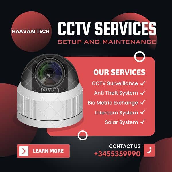 CCTV cameras (Sales, Services, Installation) 1