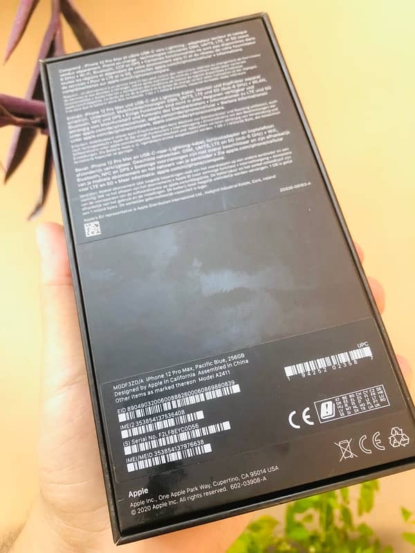 iphone 12 pro max pta approved 256 gb 7