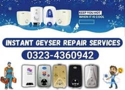 Geyser Repair Services On 1 Call All Over Lahore 0323-4360942