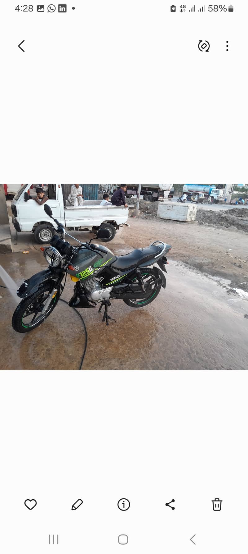 Yamaha YBR 125G 2022 2