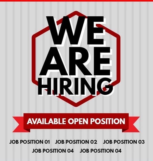 Male female staff required for office working  company 0