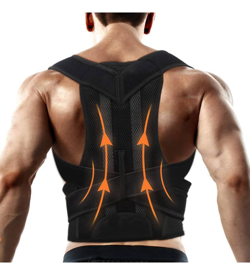 "Premium Back Support Brace | Posture Corrector & Pain Relief" 0