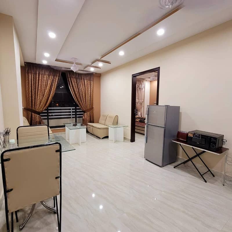 1 Bed Fully Furnished Luxury Flat for Rent in Sector C, Bahria Town Lahore 6