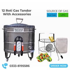 tandoor new with accessories