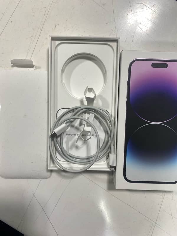 iphone 14 pro max 256 BG NON PTA FACTORY UNLOCKED 6