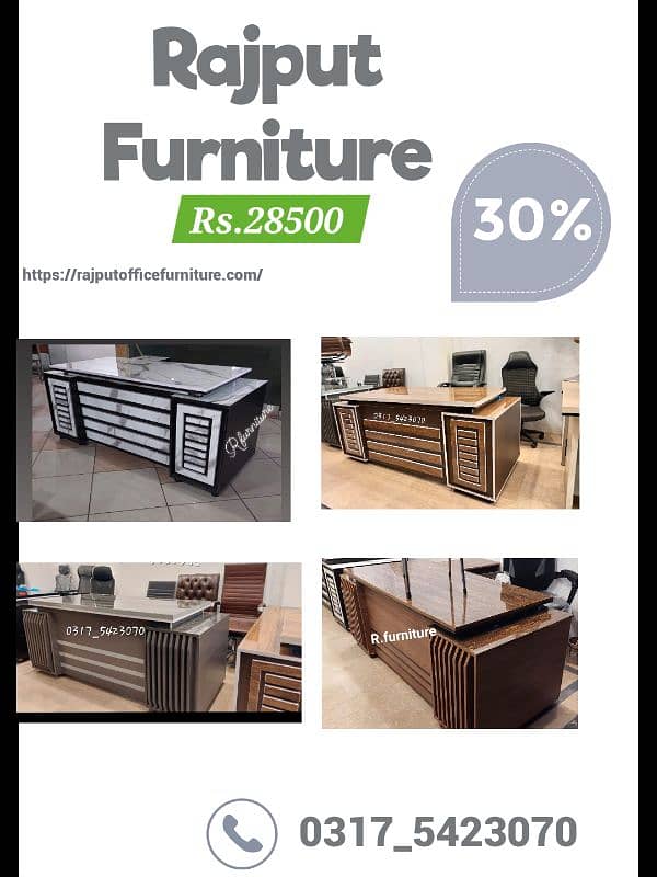 Modern Office Tables | Rajput Furniture | Executive Tables For Office 19