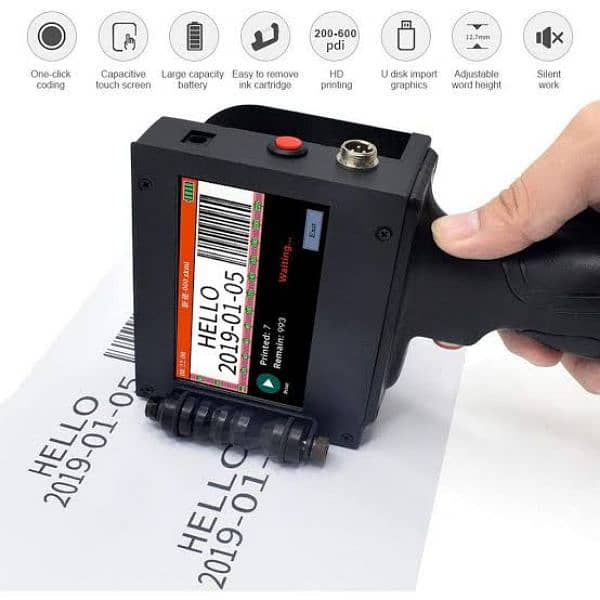 Hand Held Expiry Date Printer 4