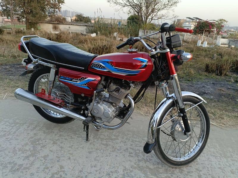 Honda 125 Punjab number ha 4