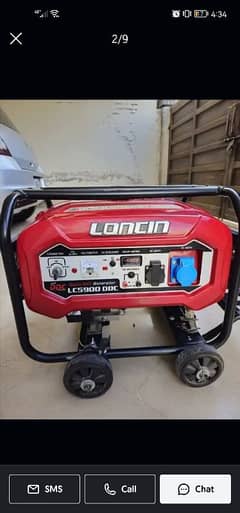 loncin generator for sale only 7 months used