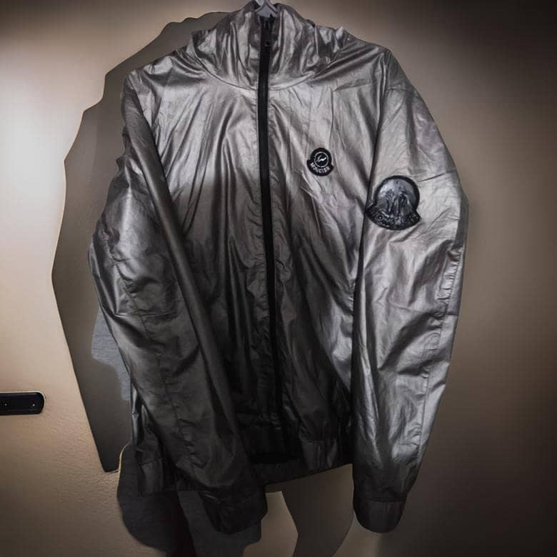 Silver Shine Windbreaker Jacket 0