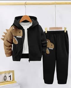 Cozy Printed Fleece Tracksuit